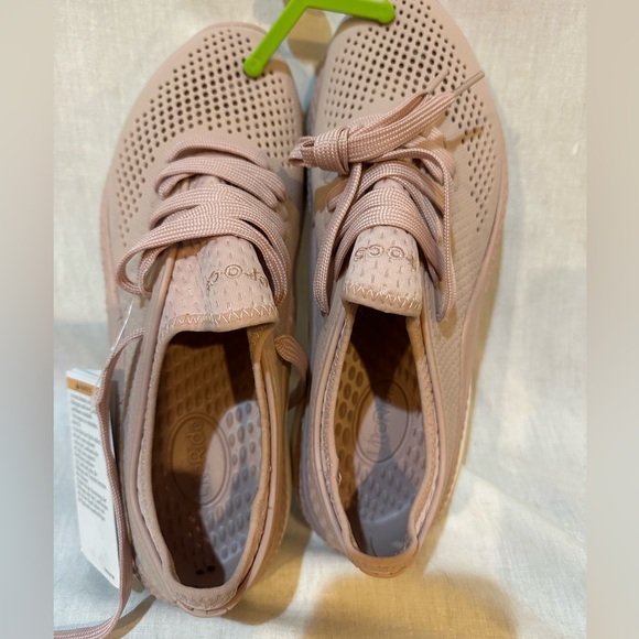 Woman’s Pink Crocs - Picture 3 of 5